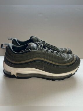 Nike Air Max 97 Olive/White Low-Top Sneakers